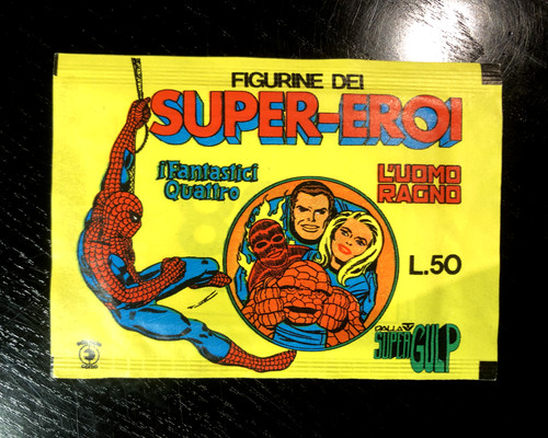 Bustina figurine super eroi - super,