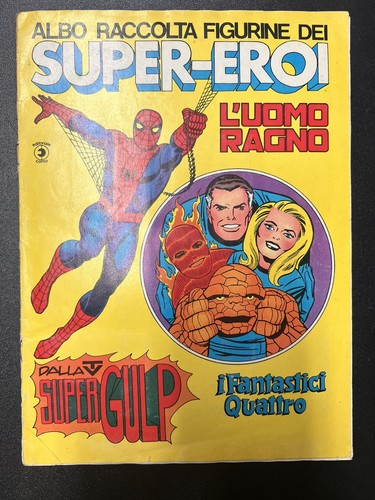Album super eroi uomo - super-eroi, ragno