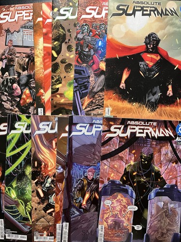 Absolute superman 12 tutte - absolute, #1-12