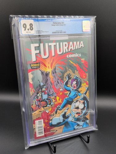 Copertina futurama cgc 8 - futurama, 9.8