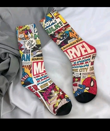 Calze supereroi marvel boom - calze,